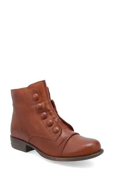 Miz Mooz Louise Slightly Slouchy Bootie In Brandy