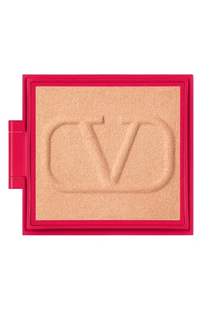 Valentino Go-clutch Refillable Compact Finishing Powder Refill Pan In 03 Finishing Powder - Medium