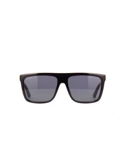 Gucci Eyewear Square Frame Sunglasses In Black