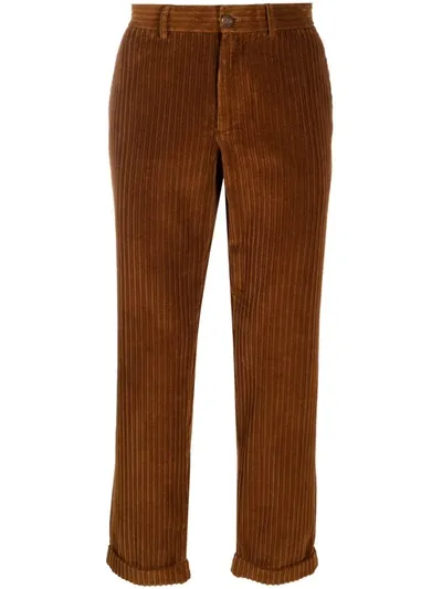 Golden Goose Pant Conrad Chino/ Washed Corduroy In Brown