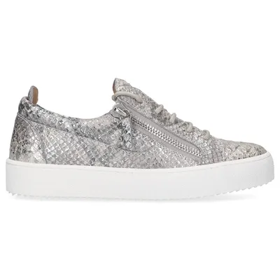 Giuseppe Zanotti Low-top Gail Sneakers In Silver