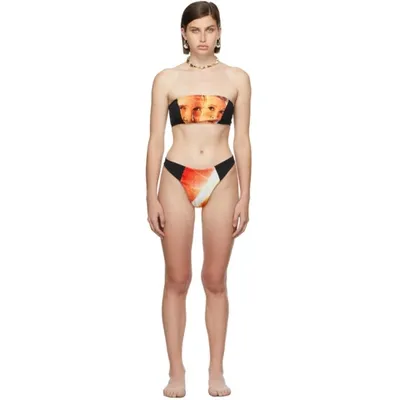 Rave Review Ssense Exclusive Black Nova Neema Bikini In Color B Blk