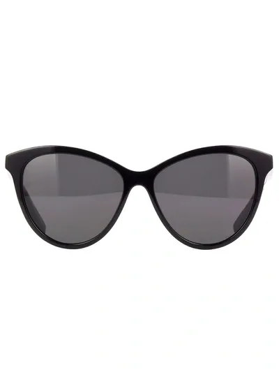 Saint Laurent Eyewear Cat In Black