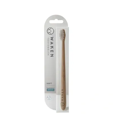 Waken Mouthcare Waken Bamboo Toothbrush White