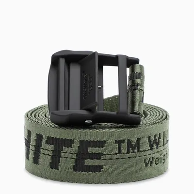 Off-white Green Industrial 35 Mm Belt