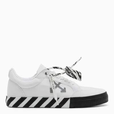 Off-white White/grey Vulcanized Sneakers