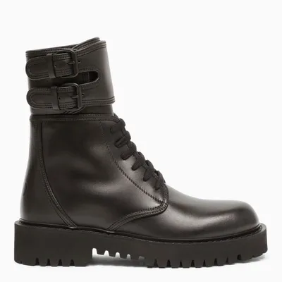 Valentino Garavani Black Leather Boots