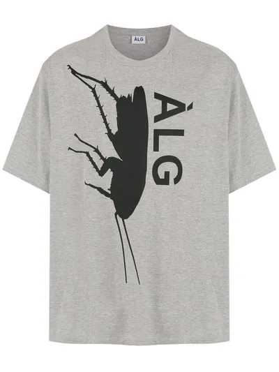 Àlg Barata Oversized T-shirt In Grey