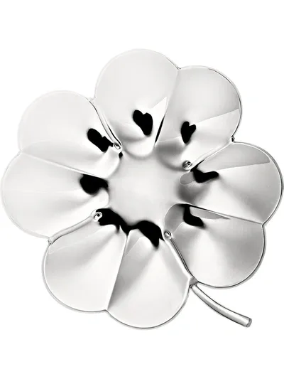 Christofle Silver-plated 4-leaf Clover Trèfle Dish