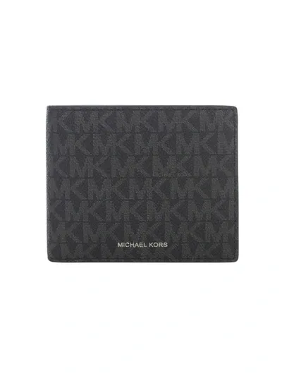 Michael Kors Logo Printed Bi In Black