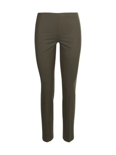 P.a.r.o.s.h . Tailored Straight Leg Trousers In Green