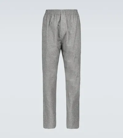 Isabel Marant Faileno Elasticated Pants In Grey