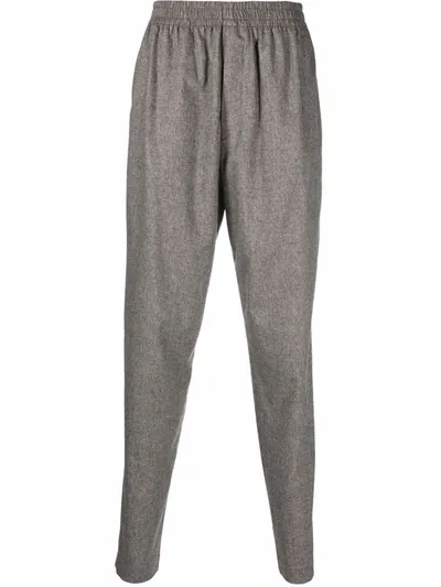 Isabel Marant Elasticated Track Pants In Grey