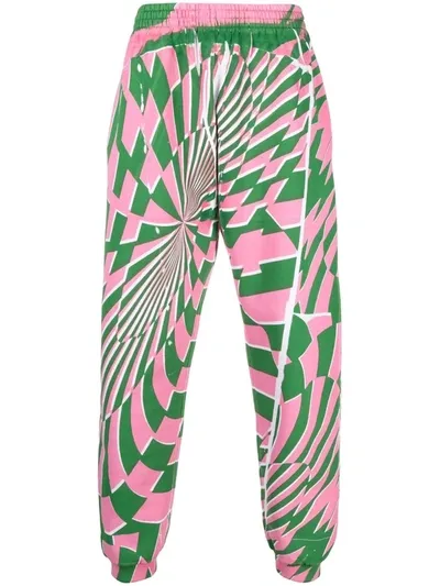 Stella Mccartney Ed Curtis Optical Sweatpant In 8490 Multicolor