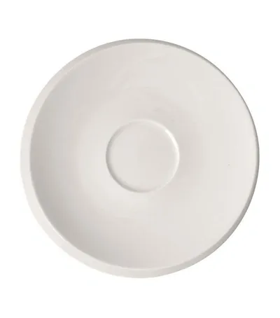 Villeroy & Boch Newmoon Coffee Cup Saucer In White