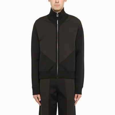 Bottega Veneta Bicolour Sweatshirt In Black