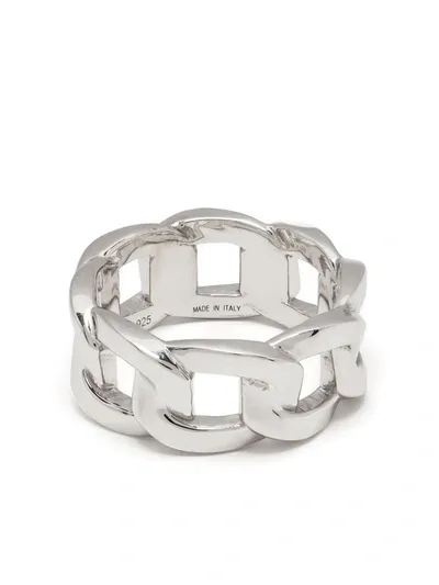 Hatton Labs Sterling Silver Cuban Link Ring