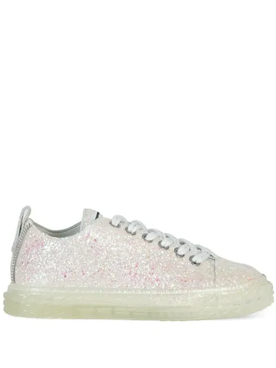 Giuseppe Zanotti Blabber Low-top Sneakers In White