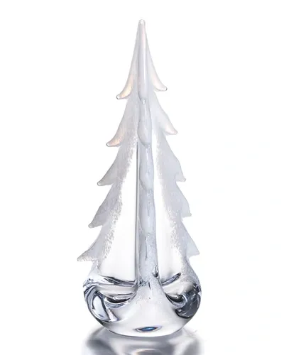 Simon Pearce Snowy Branches Glass Tree - 12"