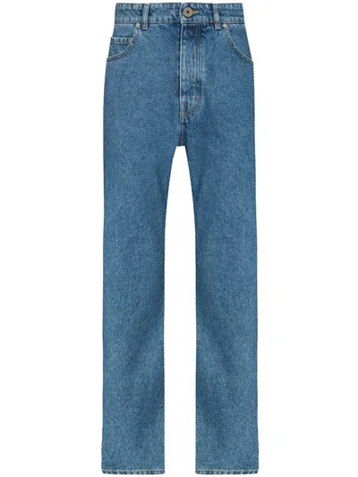 Opening Ceremony Mid-rise Straight-leg Jeans In Blue