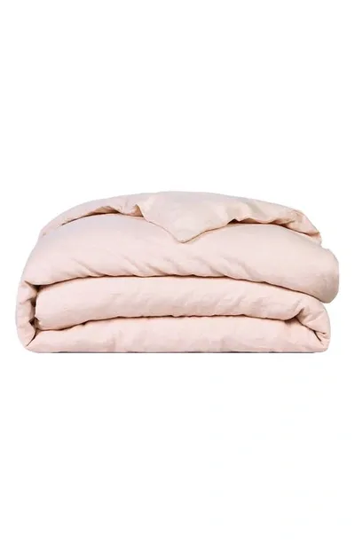 Sijo French Linen Duvet Cover In Blush