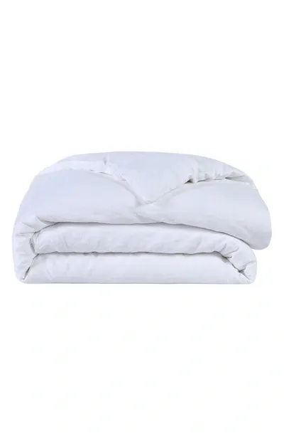 Sijo French Linen Duvet Cover In Snow