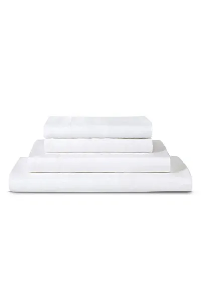 Sijo Tencel® Lyocell Sheet Set In Snow