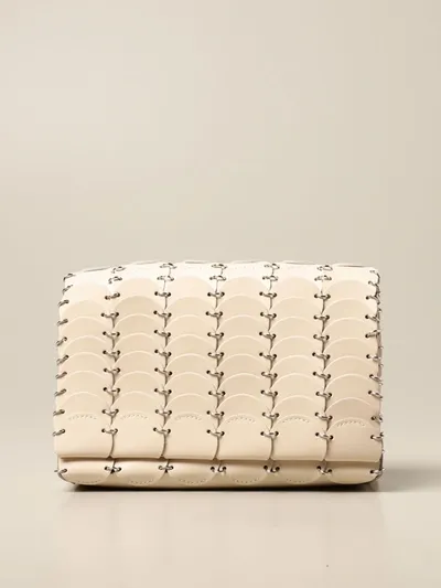 Rabanne Pacoïo Shoulder Bag In Beige