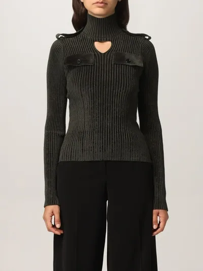 Bottega Veneta Corduroy Sweater In Green