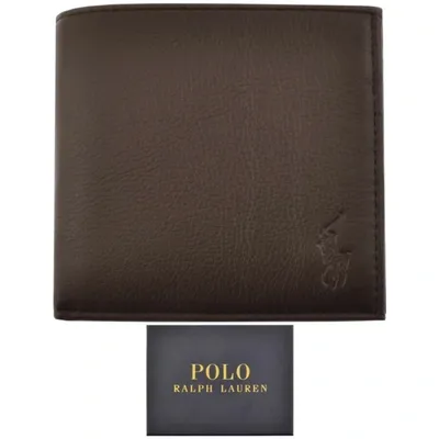 Ralph Lauren Billfold Wallet Brown