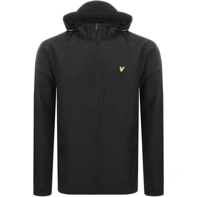 Lyle & Scott Lyle And Scott Hooded Windbreaker Jacket Black