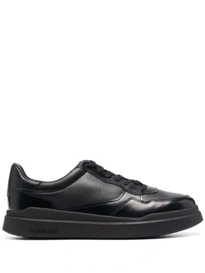 Baldinini Low-top Abrasiva Trainers In Black