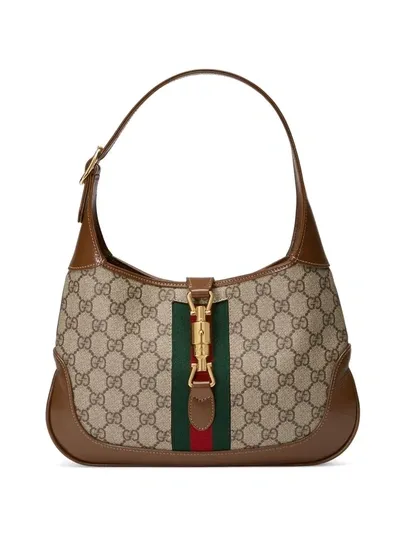 Gucci Small Jackie 1961 Shoulder Bag In Brown