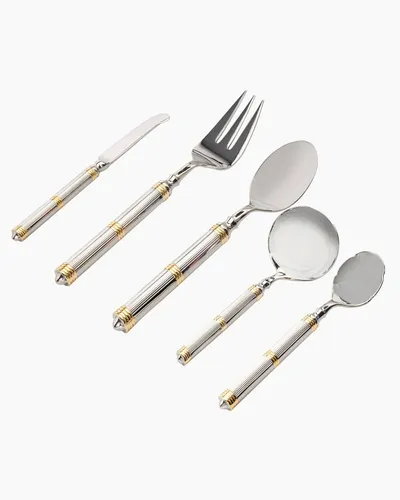 Ricci Silversmith Castello Gold 5-piece Hostess Set