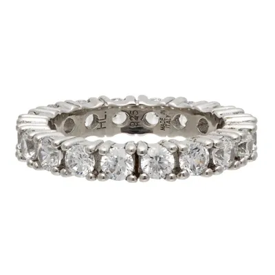 Hatton Labs White Eternity Ring In Silver