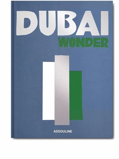 Assouline Dubai Wonder By Myrna Ayad Hardcover Book In Blue