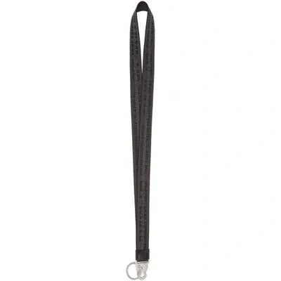 Off-white Black Classic Industrial Necklace Keychain