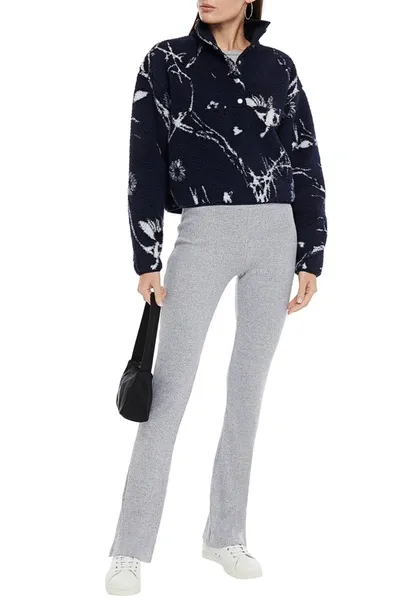 Rag & Bone Printed Fleece Sweatshirt