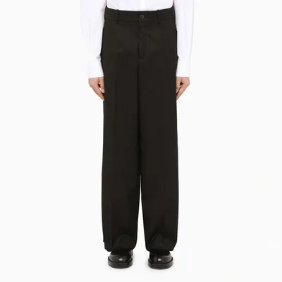 Valentino Black Baggy Trousers