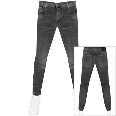 G-star G Star Raw 3301 Slim Fit Jeans Grey