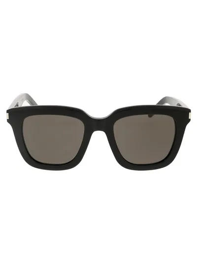 Saint Laurent Eyewear Square Frame Sunglasses In Black