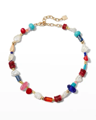 Dannijo Cabo Multi-stone Choker Necklace