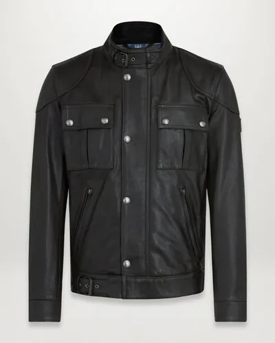 Belstaff Gangster Jacket In Black