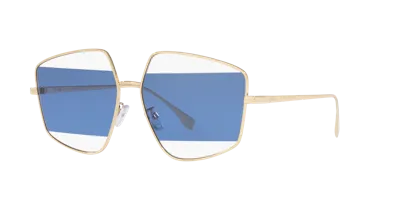 Fendi Woman Sunglass Fe40016u In Blue