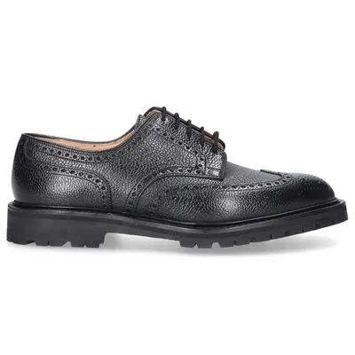 Crockett & Jones Business Shoes Derby Pembroke In Black