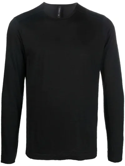 Transit Long-sleeve Cotton T-shirt In Black