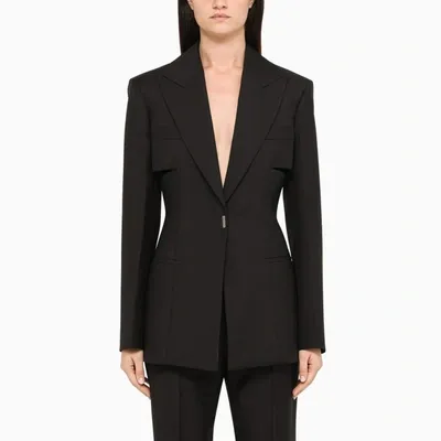 Givenchy Black Single-breasted Blazer