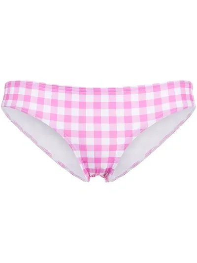 Ephemera Tartan Bikini Briefs In Multi