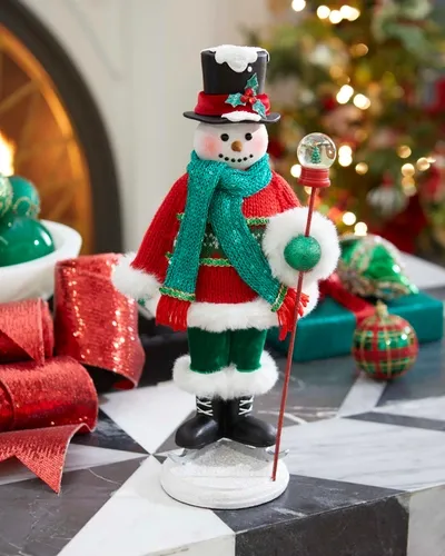 Katherine's Collection Snowman Nutcracker Figure