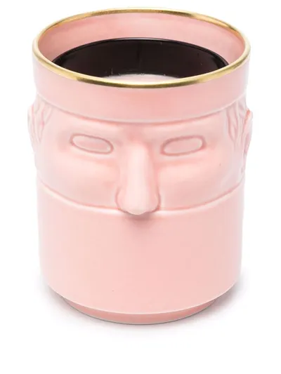 Ginori 1735 Il Seguace Orange Renaissance Candle In Pink